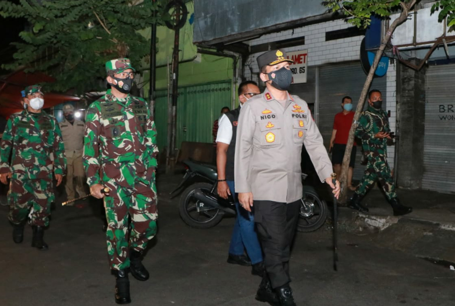 Jelang PPKM Darurat, Forkopimda Jatim Lakukan Sosialisasi Kepada Masyarakat