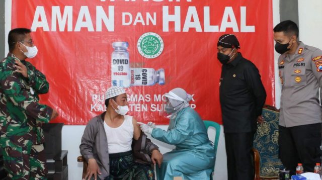 Pemkab Sumenep Genjot Vaksinasi di Pondok Pesantren