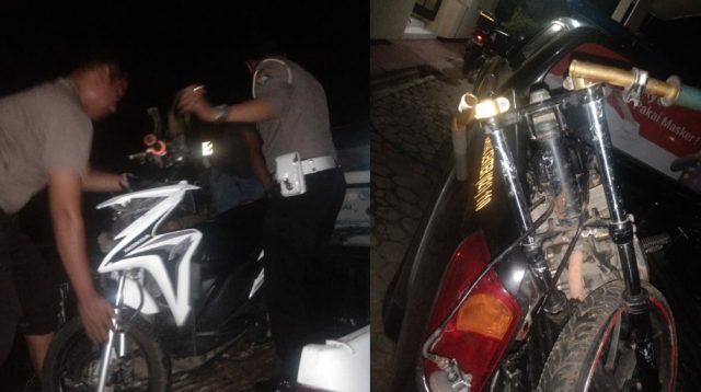 Dua Sepeda Motor Tanpa Nopol Saling Hantam, 1 Nyawa Melayang
