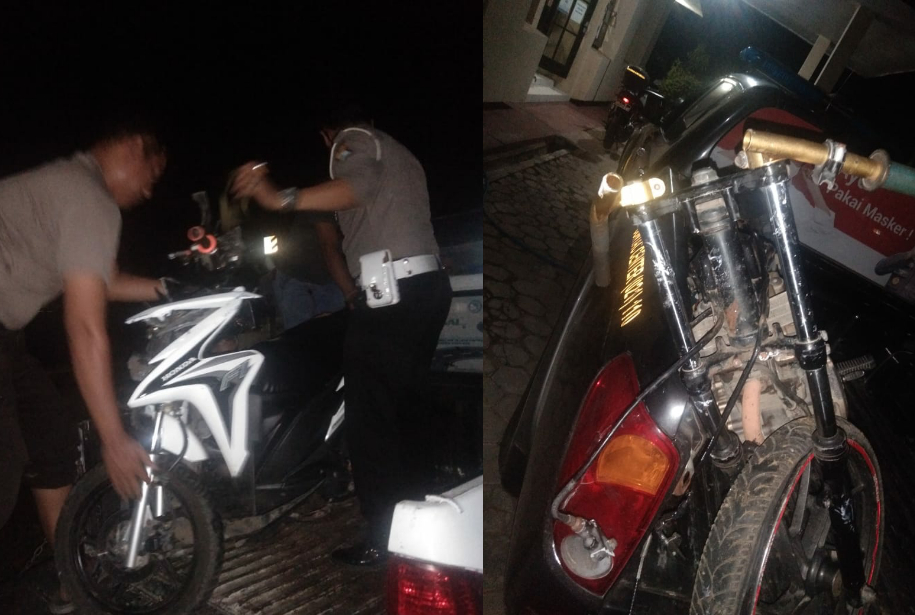 Dua Sepeda Motor Tanpa Nopol Saling Hantam, 1 Nyawa Melayang