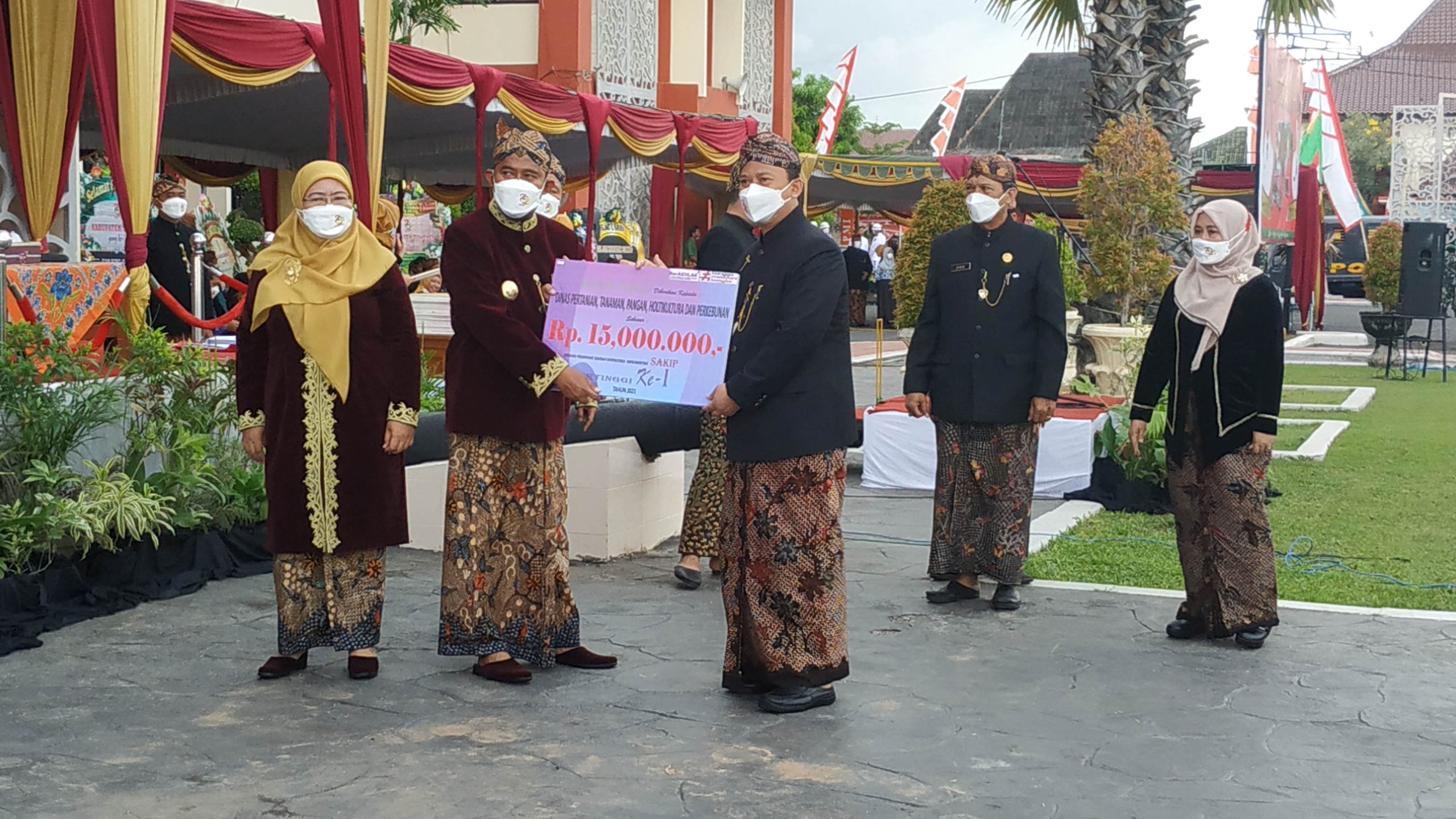 Dua Tahun Berturut-turut, Dispertahortbun Sumenep Kembali Raih Prestasi SAKIP 2021