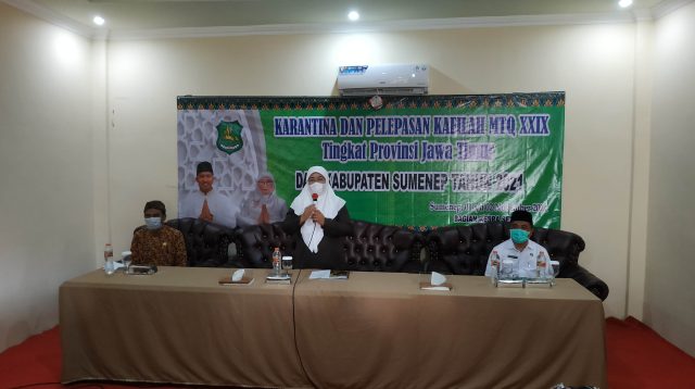 Lepas Kafilah MTQ, Wabup Sumenep; Niatkan Ibadah Untuk Melestarikan Al-Quran