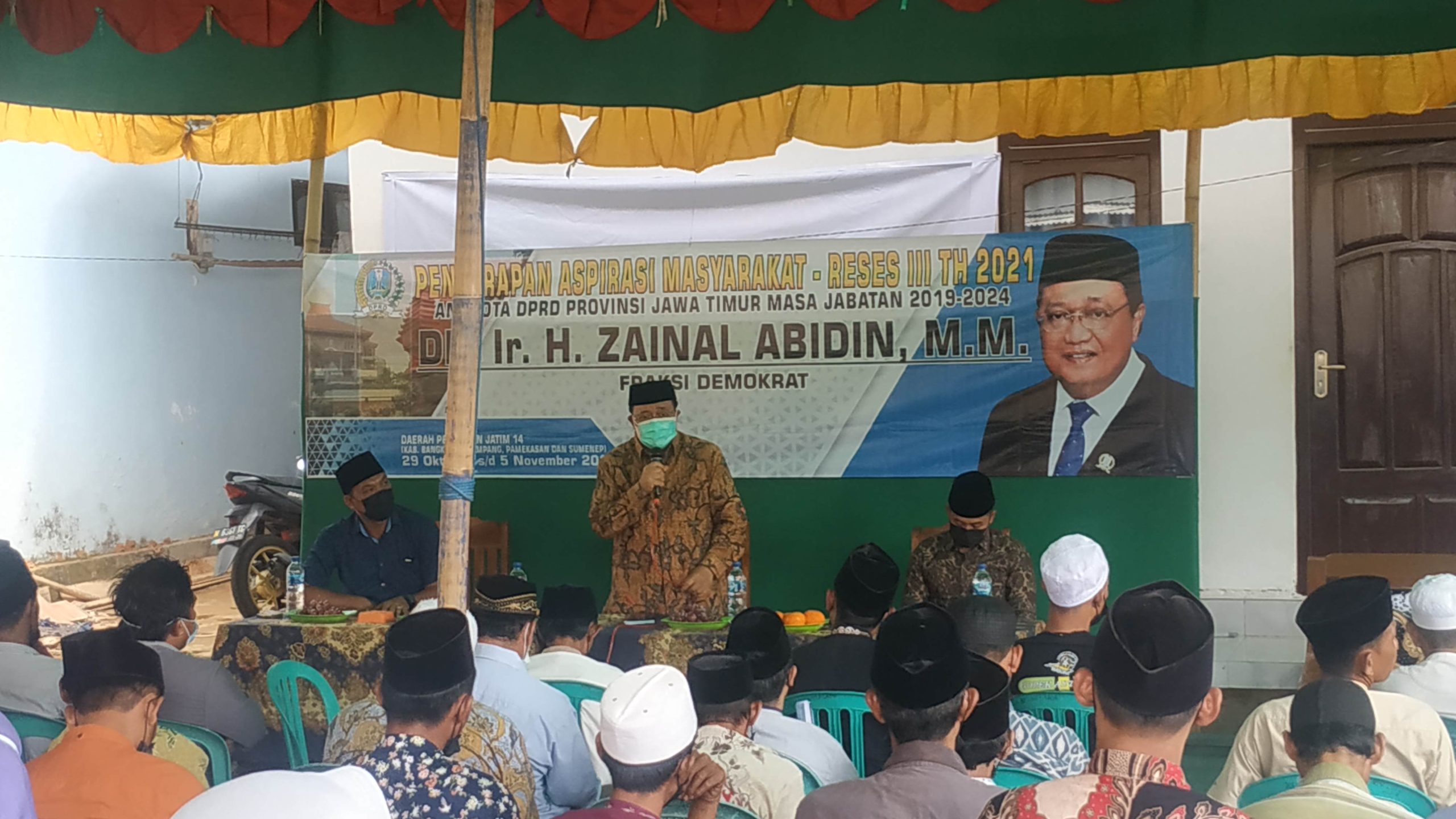 Reses di Sumenep, Zainal Abidin Minta Doa Untuk Kesembuhan SBY