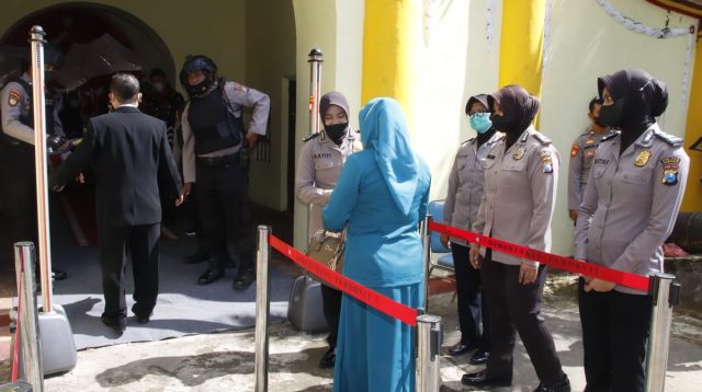 Amankan Pelantikan Kepala Desa, Polres Sumenep Terjunkan 350 Personel