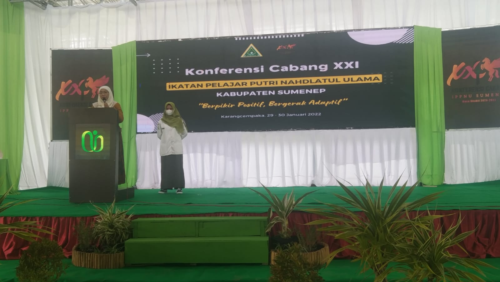 Buka Konferensi PC IPPNU Sumenep, Ini Pesan Wabup Nyai Eva