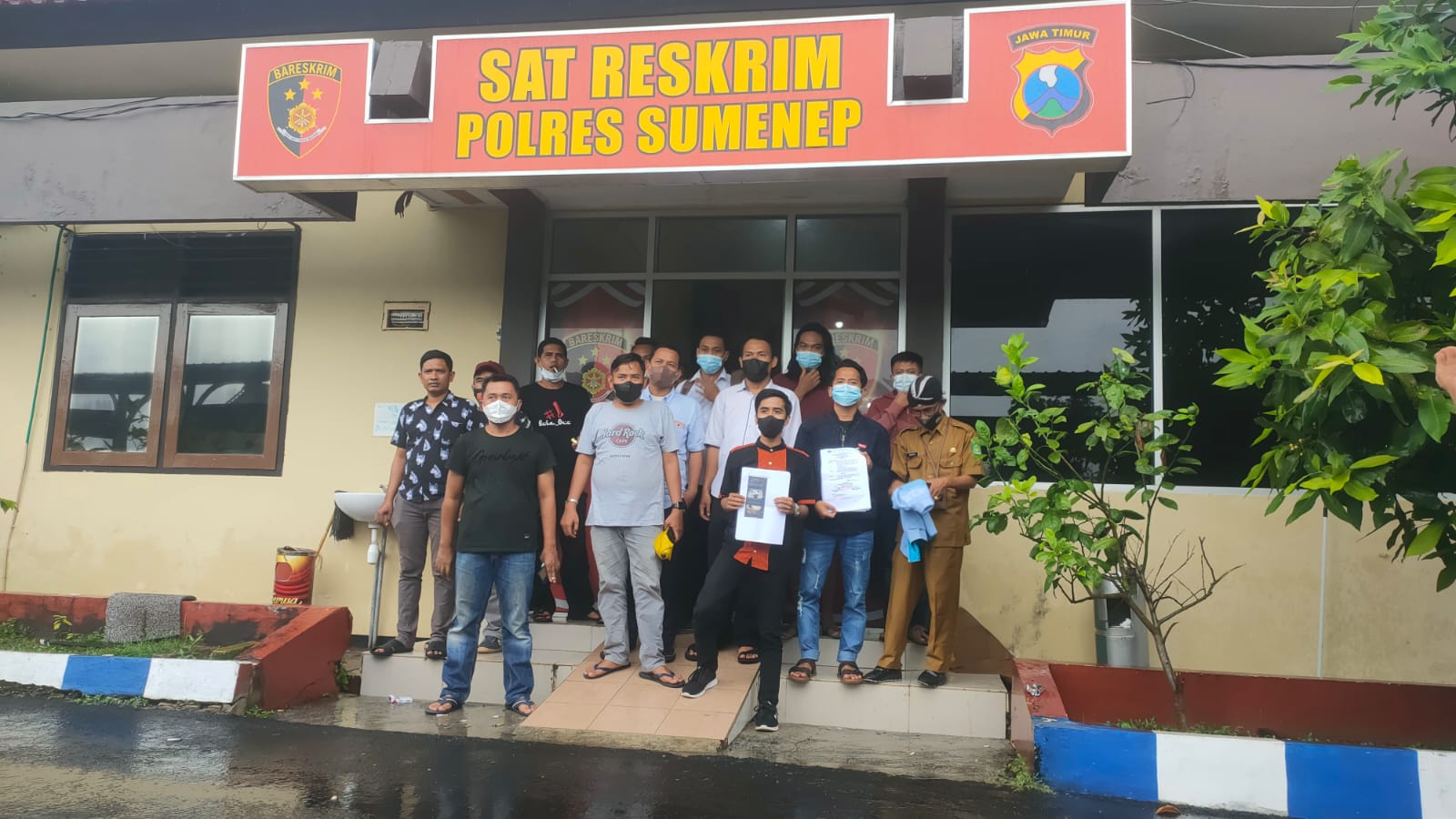 Kader dan Alumni PMII Sumenep Resmi Laporkan Satu Media Online Ini ke Polisi
