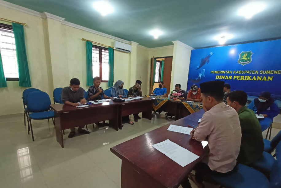 Audiensi ke Dinas Perikanan, Gempar Sampaikan Empat Rekomendasi