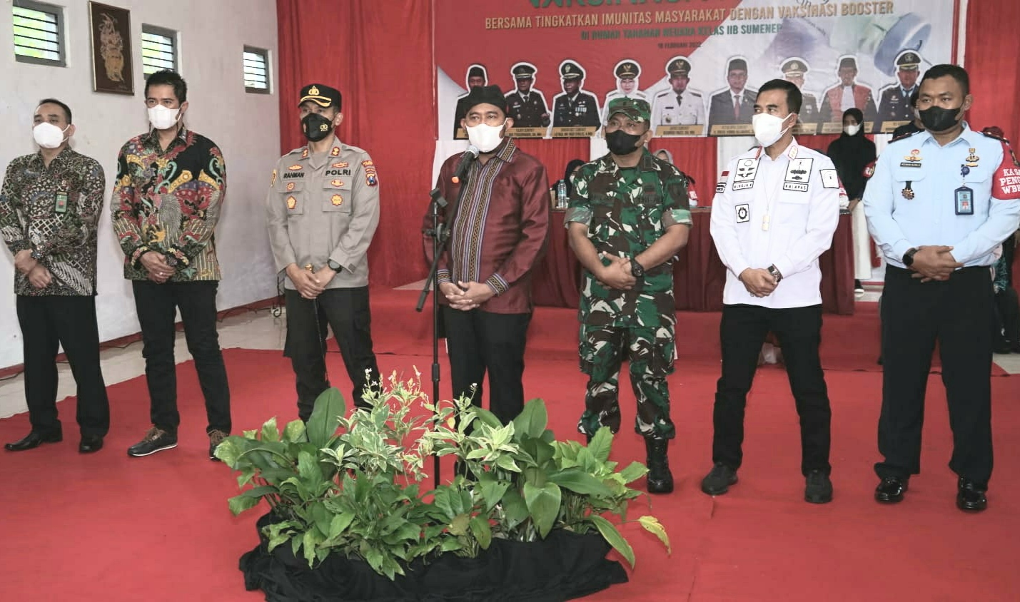 Presiden Minta Pemkab Sumenep Tingkatkan Capaian Vaksinasi