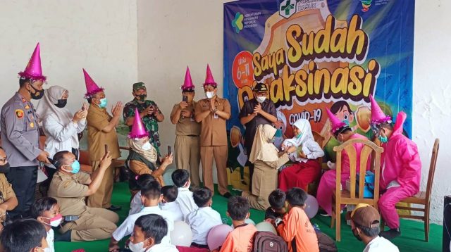 Dikemas Seperti Perayaan Ulang Tahun, Cara Pemkab Sumenep Sukseskan Vaksinasi Anak
