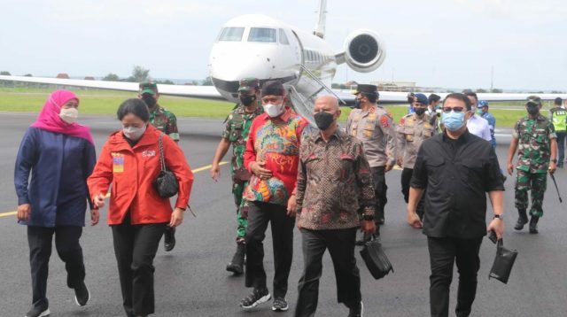 Kunker ke Sumenep, Puan Maharani Hirup Oksigen Terbaik di Pulau Giliiyang