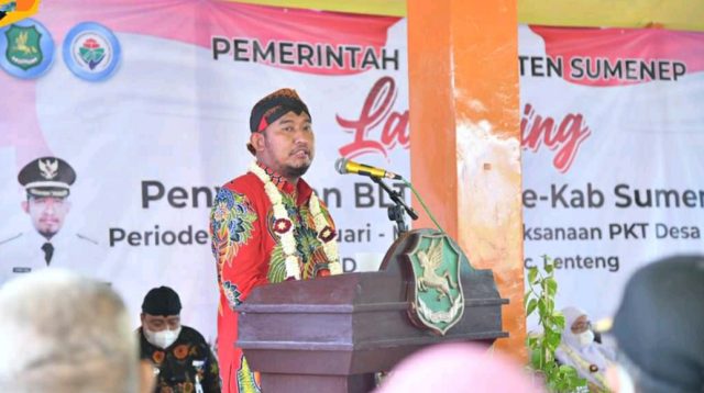 Launching BLT DD, Ini Pesan Bupati Sumenep kepada KPM