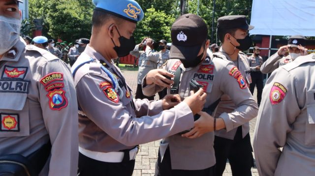 Amankan Demo Mahasiswa, Polres Sumenep Terjunkan 475 Personel