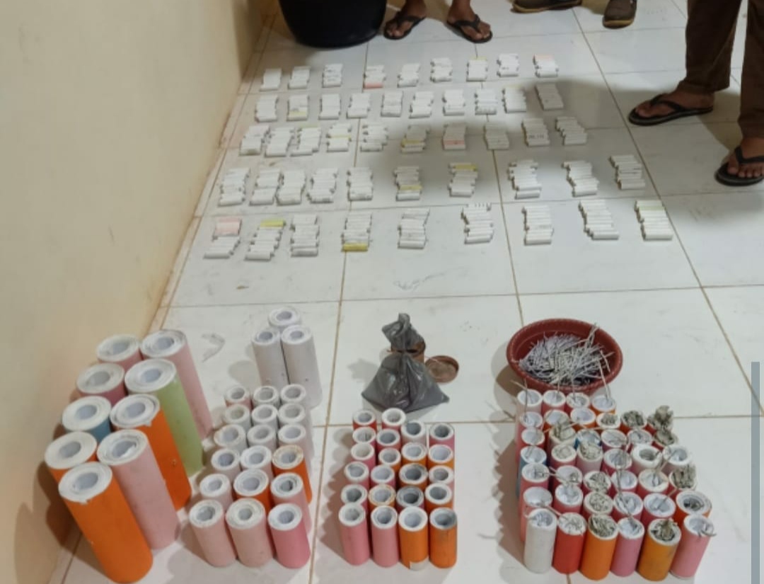 Produksi Petasan, 4 Warga Batang-batang Diringkus Polisi