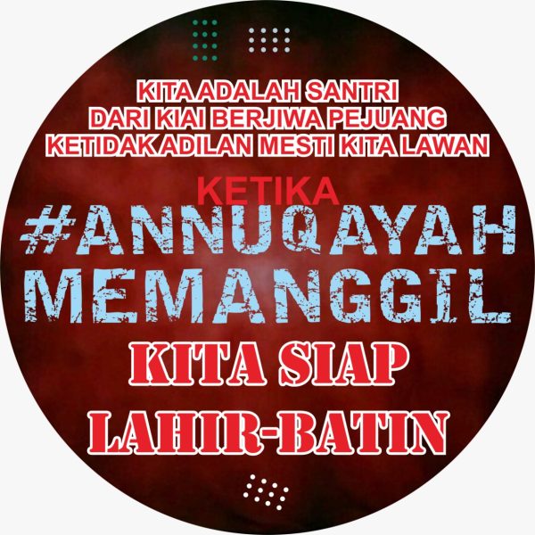 Pamflet dengan Tagar Annuqayah Memanggil Ramai di Facebook