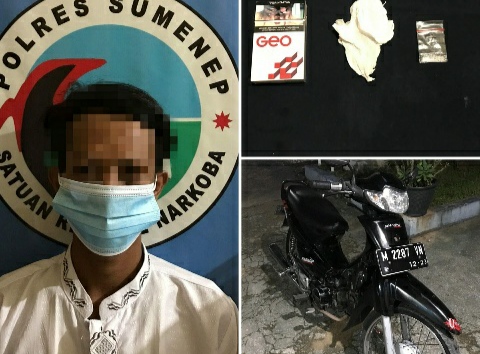 Hendak Transaksi Narkoba, Pemuda Asal Desa Gunggung Diciduk Polisi