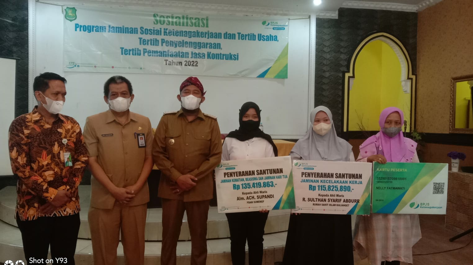 Pemkab Sumenep Wajibkan Kontraktor Ikut BPJS Ketenagakerjaan