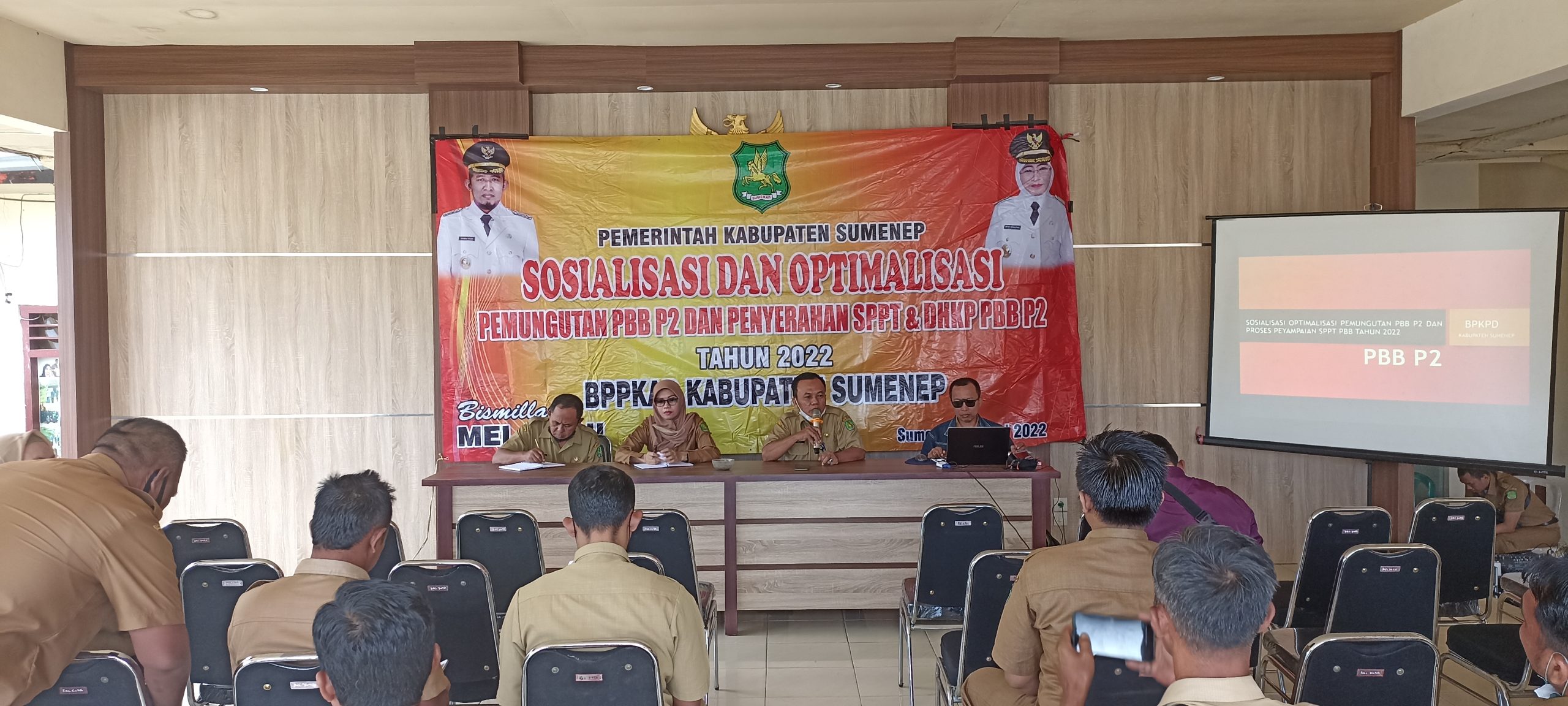 BPPKAD Sumenep Gencar Lakukan Sosialisasi Optimasi Pemungutan PBB P2