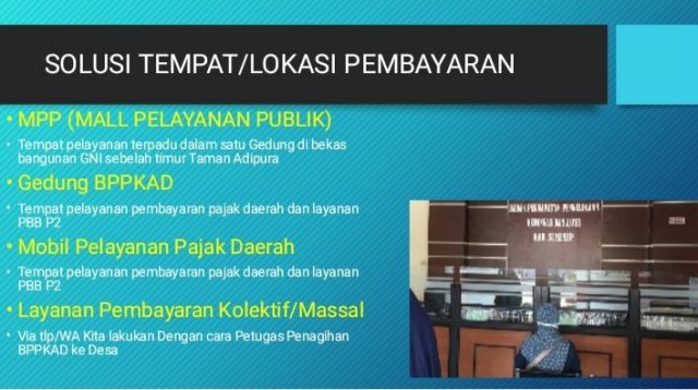 BPPKAD Sumenep Berikan Empat Cara Mudah Bayar Pajak Bumi dan Bangunan