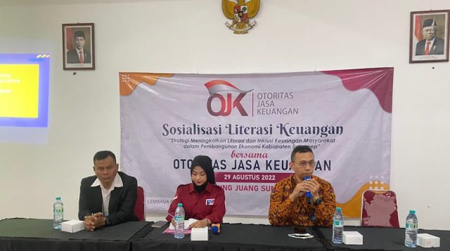 Gap Indeks Literasi dan Inklusi Keuangan Nasional Tinggi, OJK - LSAI Lakukan Sosialisasi kepada Masyarakat