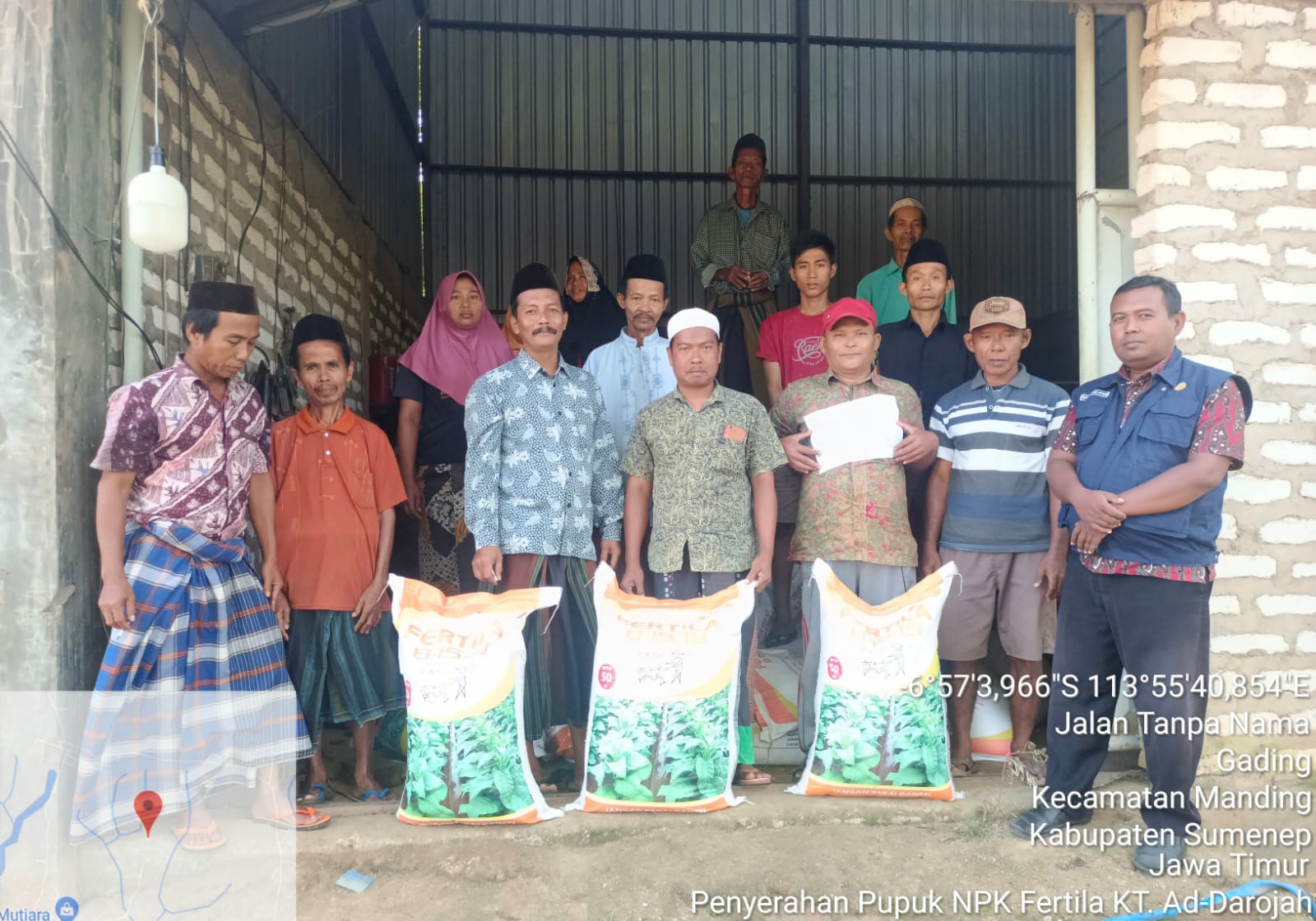 Petani Tembakau di Sumenep Terima Bantuan Pupuk Gratis
