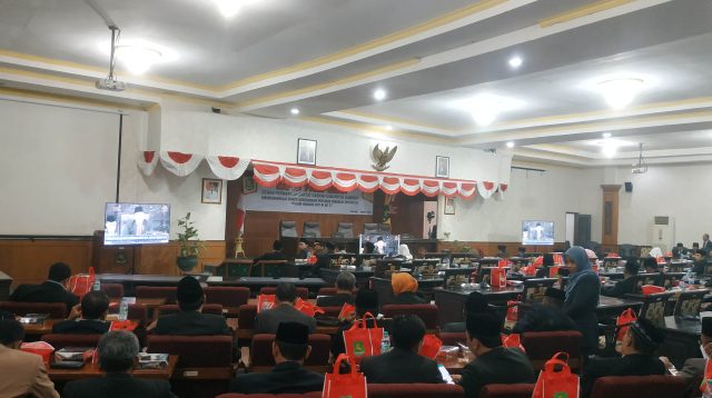DPRD Sumenep Gelar Paripurna Istimewa Mendengarkan Pidato Kenegaraan Presiden RI