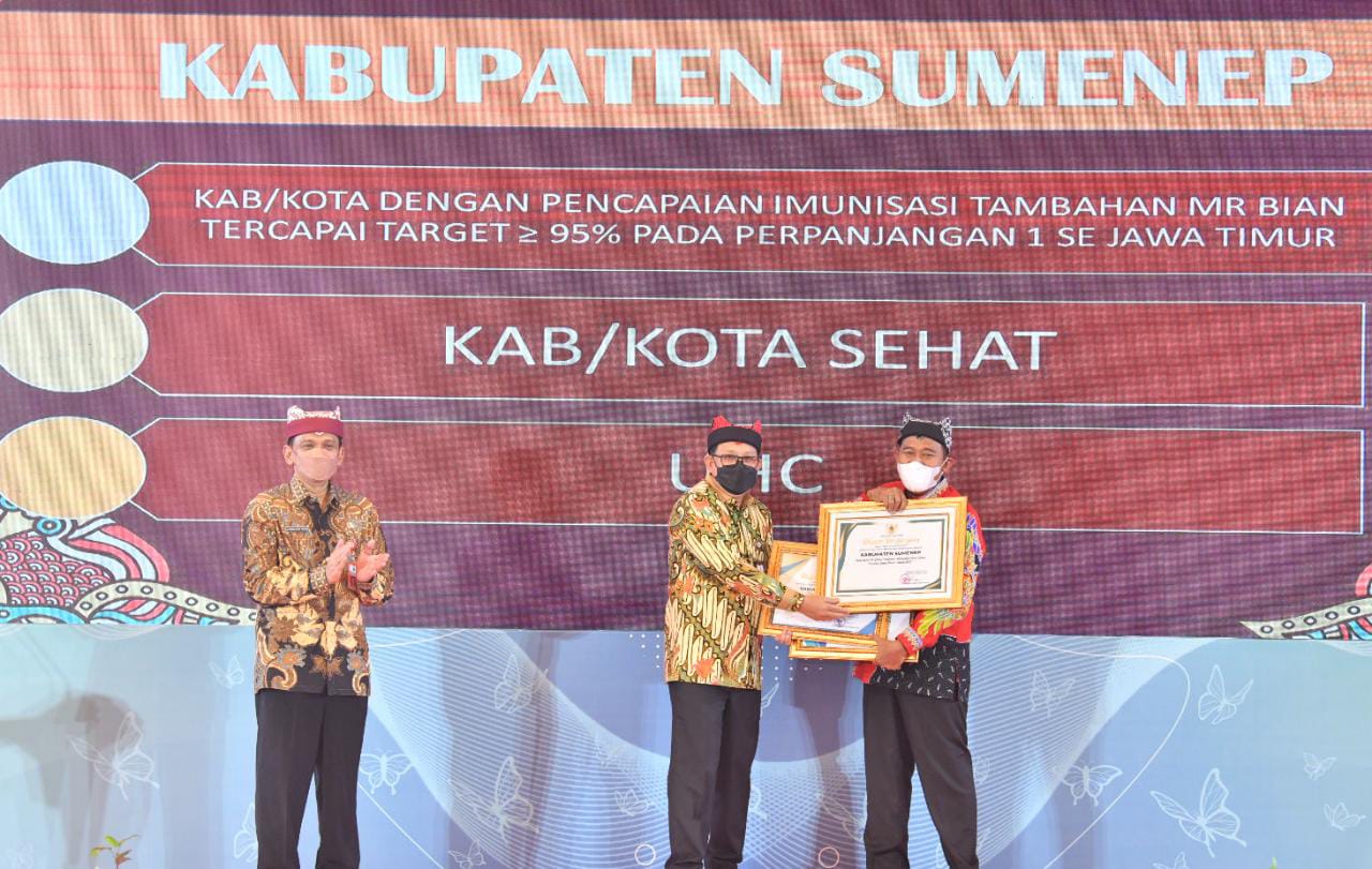 Pemkab Sumenep Terima Tiga Penghargaan Bidang Kesehatan, Berikut Rinciannya