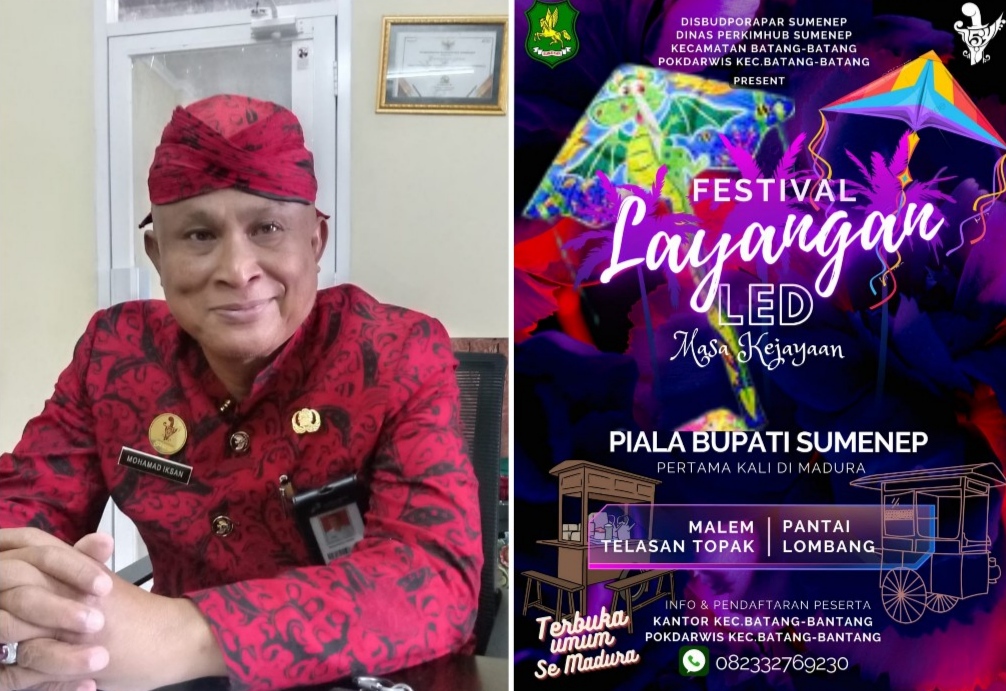 Disbudporapar Sumenep Akan Gelar Festival Layangan LED Masa Kejayaan, Catat Waktunya