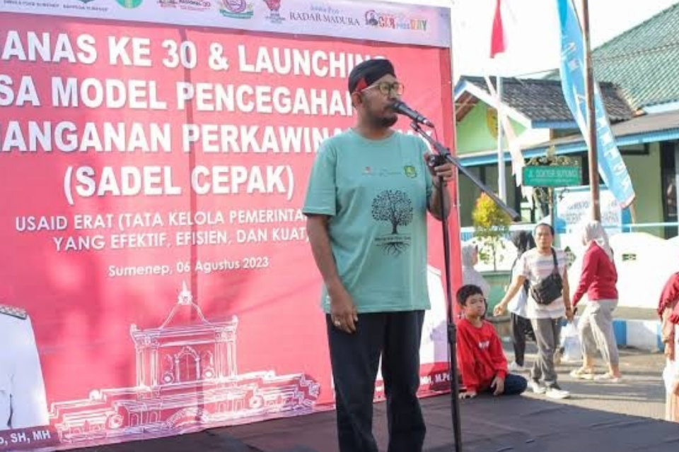 Menuju Nol Persen Perkawinan Anak, Pemkab Sumenep Launching Program Sadel Cepak