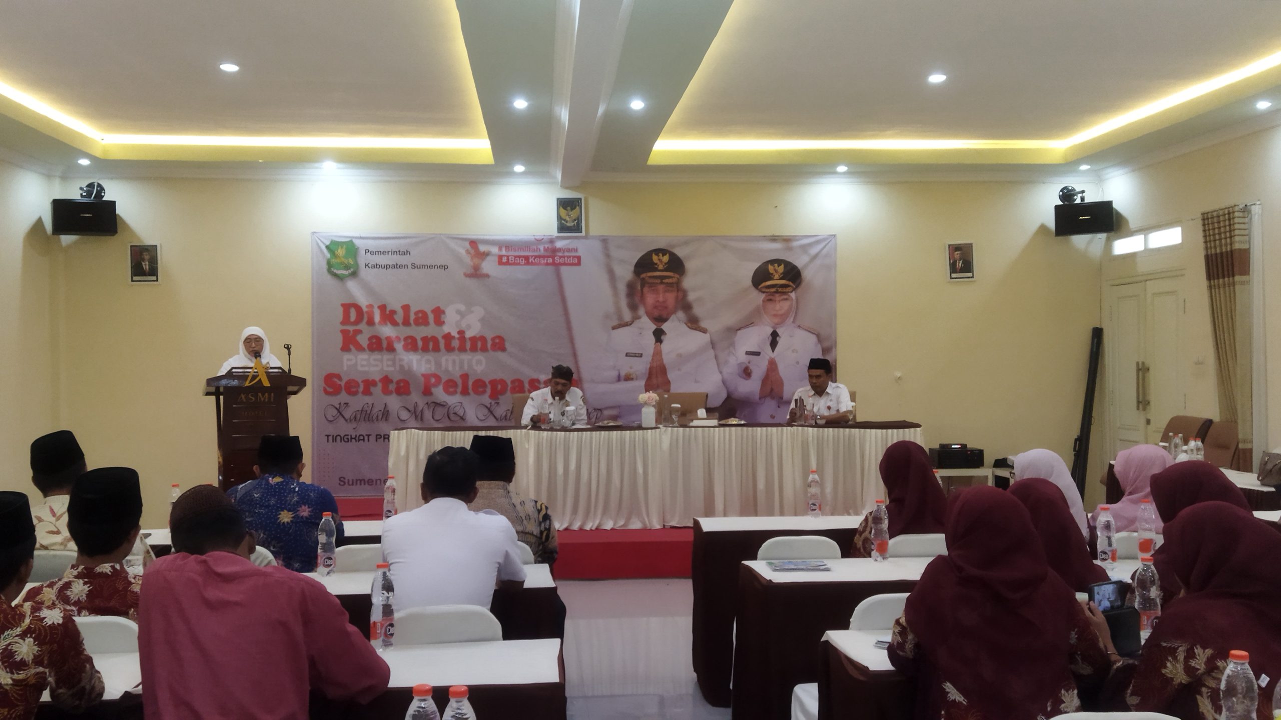 Lepas Kafilah MTQ Tingkat Jawa Timur, Ini Pesan Wabup Sumenep