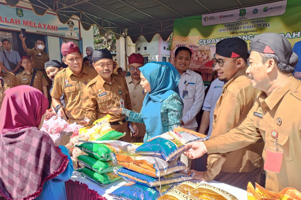 Stabilkan Harga Pangan, Pemkab Sumenep Gelar Gerakan Pangan Murah