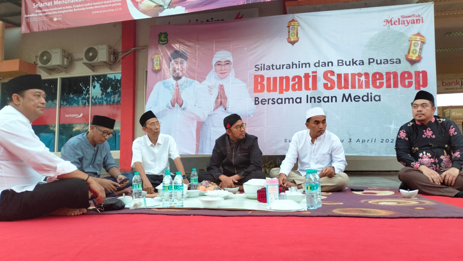 Silaturahim dan Buka Bersama, Ini Harapan Bupati Sumenep Kepada Insan Media