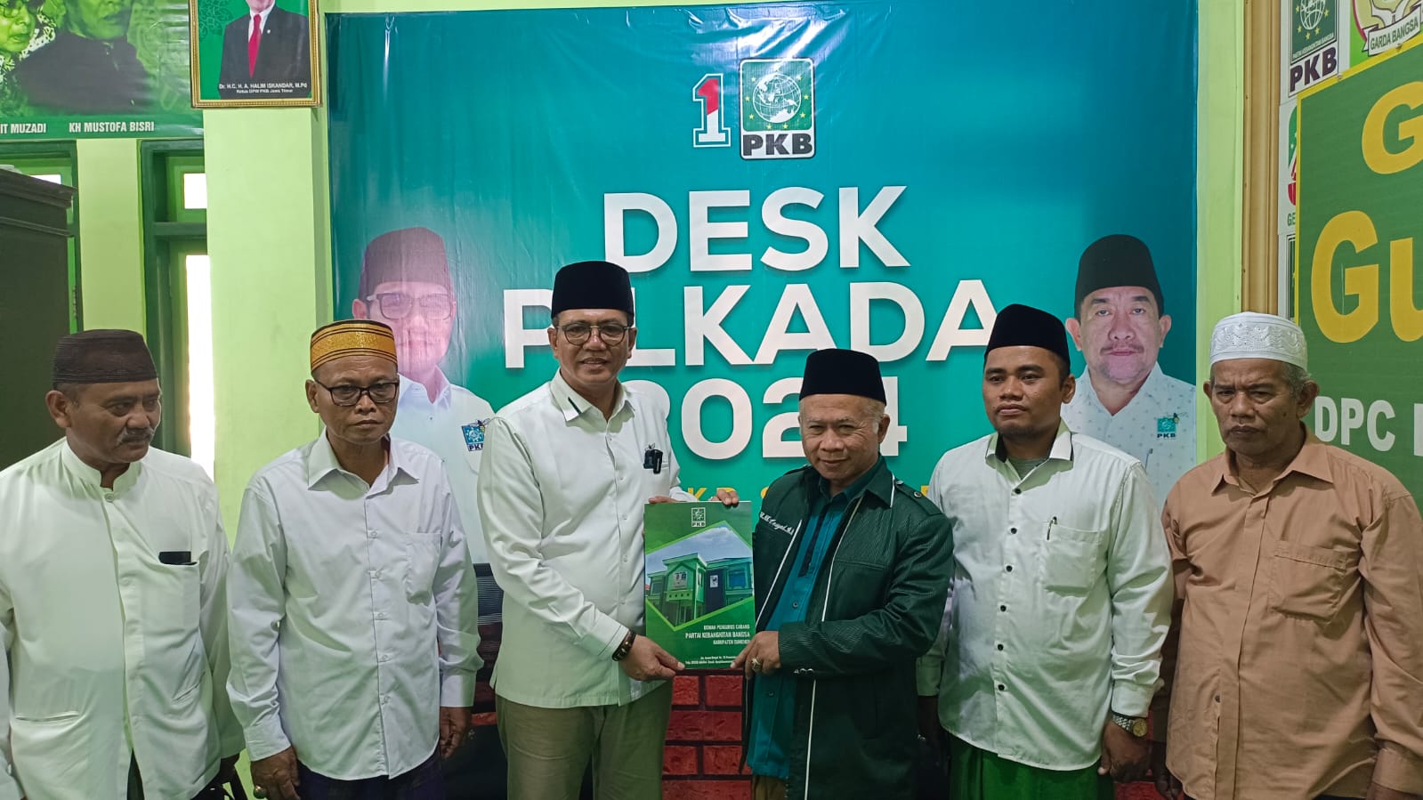 Siap Direkom Partai, KH Abdul Hamid Ali Munir Daftar Cabup-Cawabup di PKB