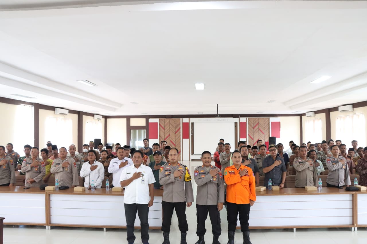 Ciptakan Kondisi Kamtibmas, Polres Sumenep Gelar Pelatihan Satkamling
