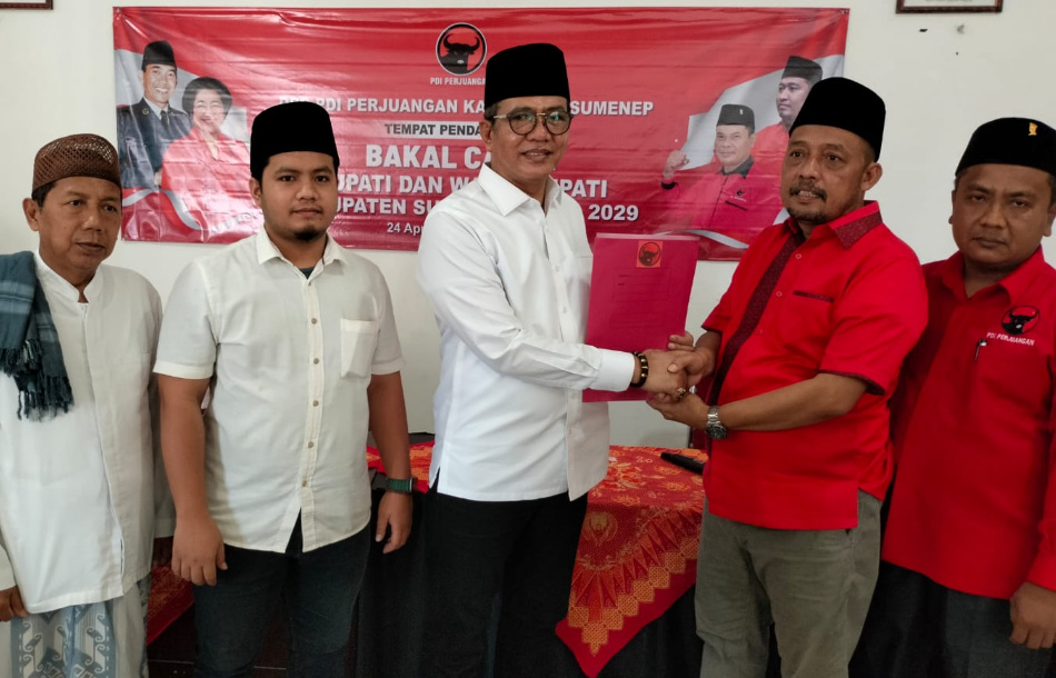 Lagi, Kader PKB Sumenep Daftar Bacawabup ke PDIP