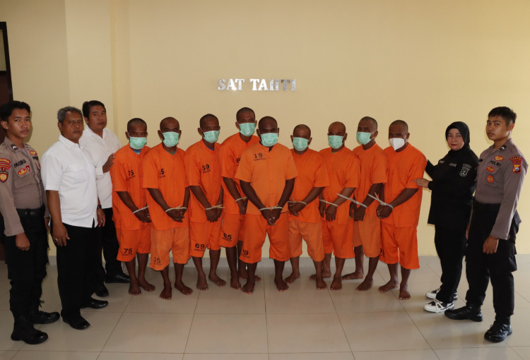 Gunakan Bahan Peledak, 9 Nelayan Diamankan Polisi