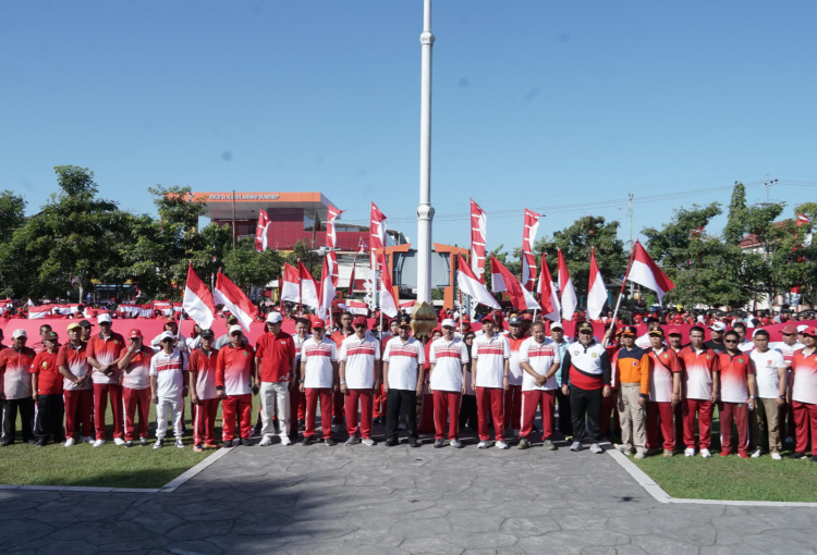 HUT RI Ke-79, Bupati Sumenep Imbau ASN dan Masyarakat Kibarkan Bendera Merah Putih