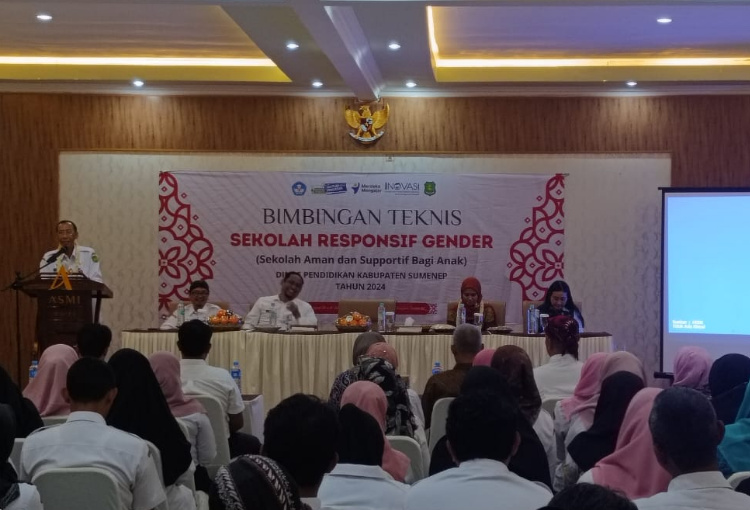 Gelar Bimtek Sekolah Responsif Gender, Ini Harapan Dinas Pendidikan Sumenep