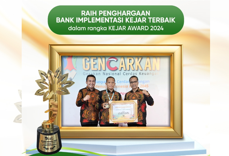 BPRS Bhakti Sumekar Raih Penghargaan KEJAR dan Financial Literacy Award 2024