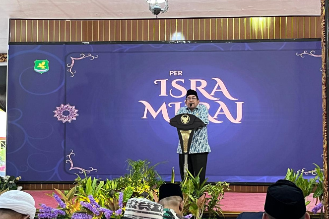 Hadiri Peringatan Isra' Mikraj, Wabup Imam Hasyim Sampaikan Komitmen Hapus Disparitas