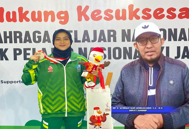 Bupati Fauzi Apresiasi Fethum Muxin Raih Medali Perak Popnas 2025