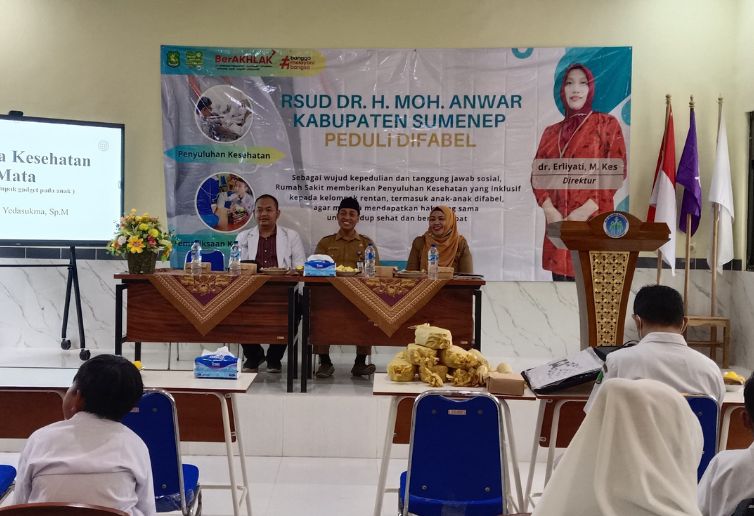RSUD dr. H. Moh. Anwar Sumenep Peduli Difabel, Gelar Penyuluhan Kesehatan untuk Siswa SLB di Saronggi