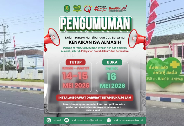 IGD RSUD Sumenep Tetap Siaga Saat Libur Kenaikan Isa Almasih