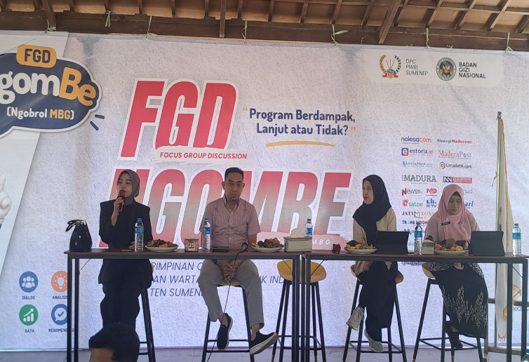 PWRI Sumenep Jadikan FGD MBG Ruang Evaluasi Bersama, Pemkab Ajak Perkuat Kolaborasi