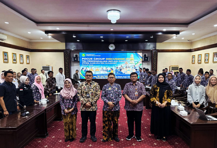 Pemkab Sumenep Perkuat Sinergi Kendalikan Inflasi, Fokus Jaga Stabilitas Harga Pangan dan Daya Beli Masyarakat