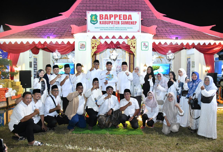 Bappeda Sumenep Tampilkan Arah Pembangunan Berbasis Data di Madura Night Vaganza 2026